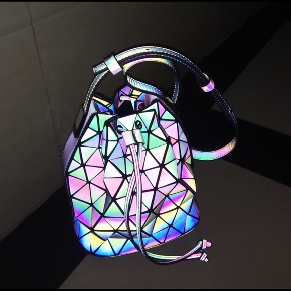 Handbags - NEW latest trend holographic bucket bag multicolor